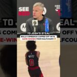 Billy Donovan recaps CRAZY SEQUENCE that ends with Josh Giddey halfcourt winner! 🔥