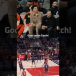 Jalen mic’d up on the bench! 🎙️ #nba #hawks #jalenjohnson #micdup