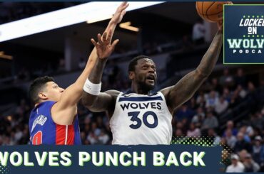 Timberwolves take the FIGHT to the Pistons and PUNCH BACK with impressive all-around victory