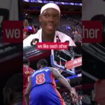 Team chemistry on 💯. #nba @DennisSchroder #pistons #detroitbasketball