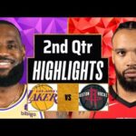 Los Angeles Lakers vs Houston Rockets Full Highlights 2nd Qtr P2 | Mar 31 | 2025 NBA Highlights