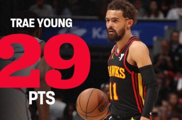 Trae Young drops 29 & 12, eclipses 12,000 career points for Hawks vs. Heat