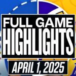 Golden State Warriors vs Los Angeles Lakers Full Game Highlights - April 1, 2025 NBA Regular Season