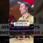 Josh Giddey KNEW his halfcourt game-winner was going in 😤