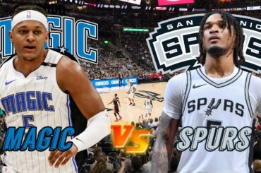 Orlando Magic vs San Antonio Spurs Live Play by Play & Scoreboard