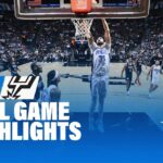 FULL GAME HIGHLIGHTS: MAGIC VS.SPURS 4.1.25