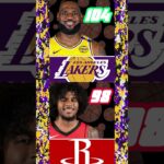 Los Angeles Lakers BEAT Houston Rockets #nba #la #lakers #usa #texas #houston #rockets #2025 #yt #1k