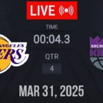 NBA LIVE! Los Angeles Lakers vs Sacramento Kings | March 31, 2025 | Lakers vs Kings LIVE (2K25)