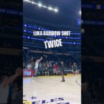 Luka INSANE Rainbow Shots … TWICE #lakers