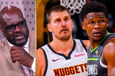 SHAQ & the TNT Crew React to Timberwolves vs Nuggets Highlights