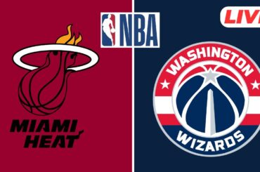 LIVE : Washington Wizards vs Miami Heat | NBA | PLAY BY PLAY SCOREBOARD