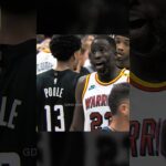 Poole & Draymond were going at it 😬