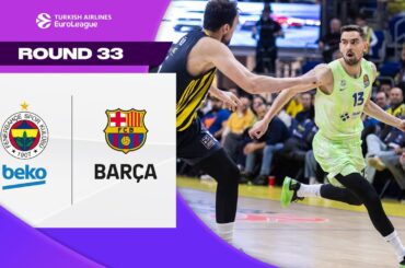 Parra's Fourth Quarter STORM | Fenerbahce -  FC Barcelona | BASKETBALL HIGHLIGHTS R33 2025