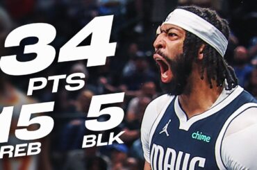 Anthony Davis' CLUTCH DOUBLE-DOUBLE vs Hawks! | April 2, 2025