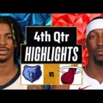 Memphis Grizzlies vs Miami Heat Full Highlights 4th Qtr | Apr 3 | 2025 NBA Highlights