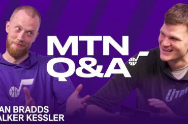 Walker Kessler asks his Coach ANYTHING 🏔️🎤 | UTAH JAZZ