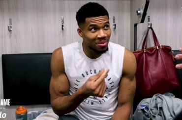Giannis Antetokounmpo Postgame Media Availability | 04.03.25