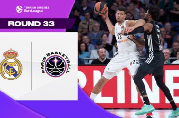 209 Points of MADNESS | Real Madrid - Paris | BASKETBALL HIGHLIGHTS R33 2024-25