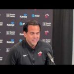 BOSTON -- Erik Spoelstra: I Hated Myself For Liking Team USA Celtics Players | Pregame Interview