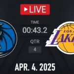 NBA LIVE! Los Angeles Lakers vs Dallas Mavericks | April 4, 2025 | Mavs vs Lakers NBA LIVE 2K25