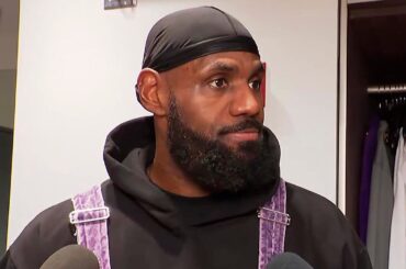 LeBron James Talks TOUGH LOSS vs Warriors, Full Postgame Interview