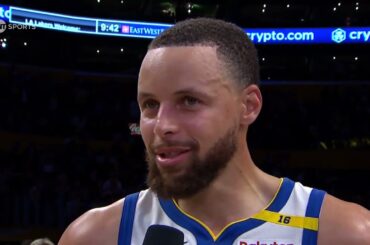 Stephen Curry Talks Jimmy Butler & BIG WIN vs Lakers, Postgame Game Interview