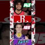 Houston Rockets CRUSH Utah Jazz #houston #texas #rockets #utah #jazz #nba #shorts #fyp #yt #1k #la