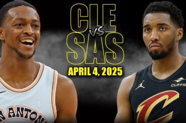 Cleveland Cavaliers vs San Antonio Spurs Full Game Highlights - April 4, 2025 | NBA Regular Season