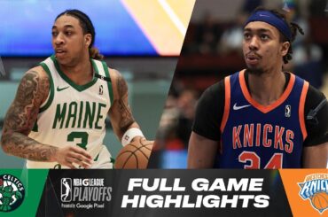 No. 3 Maine Celtics vs. No. 2 Westchester Knicks - Game Highlights