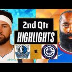 Los Angeles Clippers vs. Dallas Mavericks Full Highlights 2nd Qtr | Apr 4 | 2025 NBA Highlights
