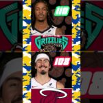 Memphis Grizzlies BEAT Miami Heat #nba #memphis #grizzlies #miami #heat #usa #yt #1k #fyp #shorts #a