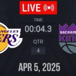 NBA LIVE! Los Angeles Lakers vs Sacramento Kings | April 5, 2025 | Lakers vs Kings LIVE (2K25)