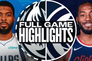 MAVERICKS at CLIPPERS | FULL GAME HIGHLIGHTS | April 4, 2025