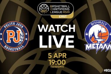 LIVE - Pelita Jaya Basketball v Bishrelt Metal | #BCLASIA - EAST 2025