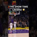 The Lakers go full showtime with Reaves behind the ball then lob to LeBron