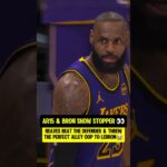 AR15 & Bron brought the house down😭