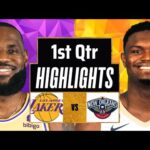 Los Angeles Lakers vs New Orleans Pelicans Full Highlights 1st Qtr | Apr 4 | 2025 NBA Highlights