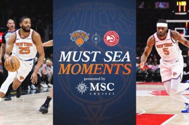 Knicks outpace Atlanta Hawks on the road | April 5, 2025 | FULL Game Highlights