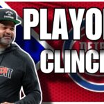Detroit Pistons Clinch Playoffs!!!  HISTORIC Turn Around