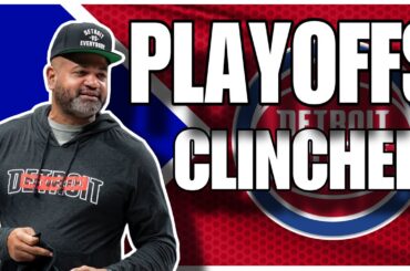 Detroit Pistons Clinch Playoffs!!!  HISTORIC Turn Around