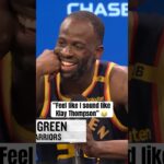 Dray is tired after 3 games in 4 nights 😂