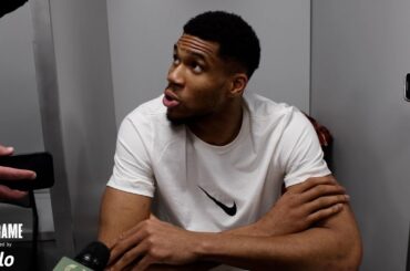 Giannis Antetokounmpo Postgame Media Availability | 04.05.25