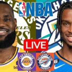 LIVE: LOS ANGELES LAKERS vs OKLAHOMA CITY THUNDER | NBA | PLAY BY PLAY | SCOREBOARD