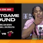 Alec Burks, Bam Adebayo, Davion Mitchell, Erik Spoelstra | Postgame Interview | April 5, 2025