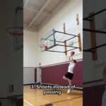 The hooper who ONLY makes DIFFICULT shots! #basketball #shorts
