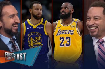 Warriors beat Lakers, Concerns for Los Angeles, Can Golden State win the West? | FIRST THINGS FIRST