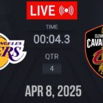 NBA LIVE! Los Angeles Lakers vs Cleveland Cavaliers | April 8, 2025 | Lakers vs Cavaliers 2K25