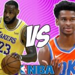Oklahoma City Thunder vs Los Angeles Lakers 4/8/25 NBA Free Picks & Predictions | NBA Tips