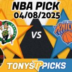 Boston Celtics vs New York Knicks Pick 4/8/25 NBA Pick Prediction