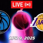NBA LIVE! Los Angeles Lakers vs Dallas Mavericks April 9, 2025 | 2025 NBA Season Live 2K
